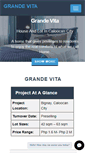 Mobile Screenshot of camellagrande.com